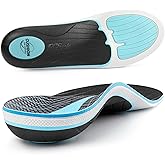 PCSsole Plantar Fasciitis Insoles Men Women- 220+lbs Heavy Duty High Arch Support Inserts with Comfort Cushion Orthotic Pain 