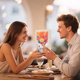 Yinuo Mirror Scented Candles Set 8 x 70 g Floral Fruity 8% Essential Oils view 7