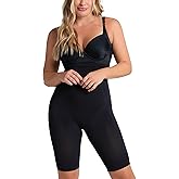 Leonisa SmartShape High Waisted Shapewear Shorts for Women – Tummy Control Shaper Shorts, Invisible Butt Lifter Body Shaper