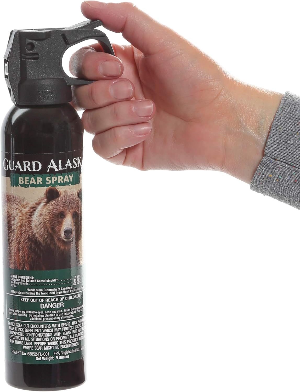 Amazon Com Personal Security Products Guard Alaska Maximum Strength Bear Spray By Mace Brand Accurate 25 Powerful Pepper Spray Great For Self Defense When Hiking Camping And Other Outdoor Activities Green Amazon Com Personal Security Products Guard Alaska Maximum Strength Bear Spray By Mace Brand Accurate 25 Powerful Pepper Spray Great For Self Defense When Hiking Camping And Other Outdoor Activities Green