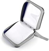 LIOVODE 48 Capacity CD/DVD Binder Wallet Blue Portable USB Hard Disk Storage view 4