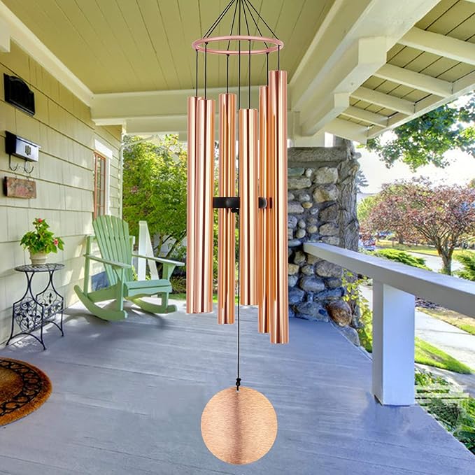 Large Wind Chimes Outdoor Deep Tone, Memorial Wind Chimes Outdoor with