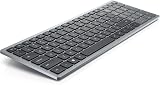 Dell KB740 Compact Wireless Multi-Device Keyboard Bluetooth RF AES UK QWERTY view 1