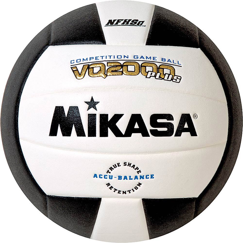 MIKASA VQ2000 Micro Cell Volleyball (Black)