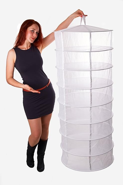 Drynet hochwertiges Trockennetz, 8 Fächer, Ernte trocknen, Grow Netz, 2