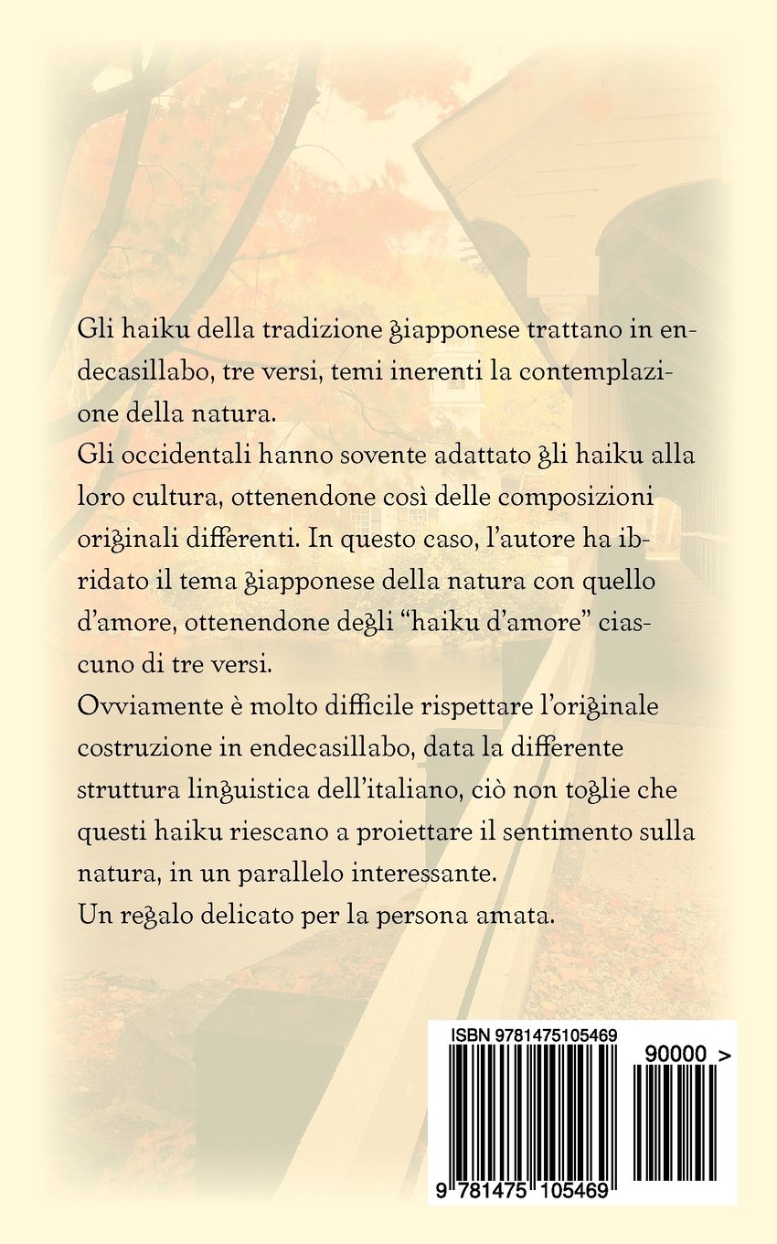 Haiku D Amore Italian Edition Chiarle Duilio Amazon Com Books