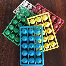 Yuanhe Deluxe Bingo Games Set - Metal Cage with