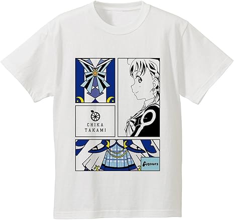 Amazon ラブライブ サンシャイン 高海千歌 未来の僕らは知ってるよtシャツ レディース Mサイズ アニメ 萌えグッズ 通販