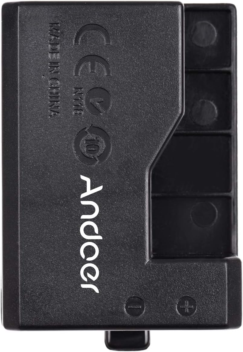 Andoer ACK-E10 LP-E10 USB Battery Adapter Compatible with Canon EOS Rebel T3/T5/T6/T7/T100/Kiss X50/Kiss X70/1100D/1200D/1300D/2000D/4000D - Image 4