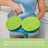 High Street TV Floating Mop Cordless Rechargeable 100 RPM Dual Contra-rotating view 5