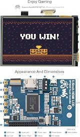 Waveshare 3.5" Resistive Touch Screen LCD for Raspberry Pi HDMI Interface view 6