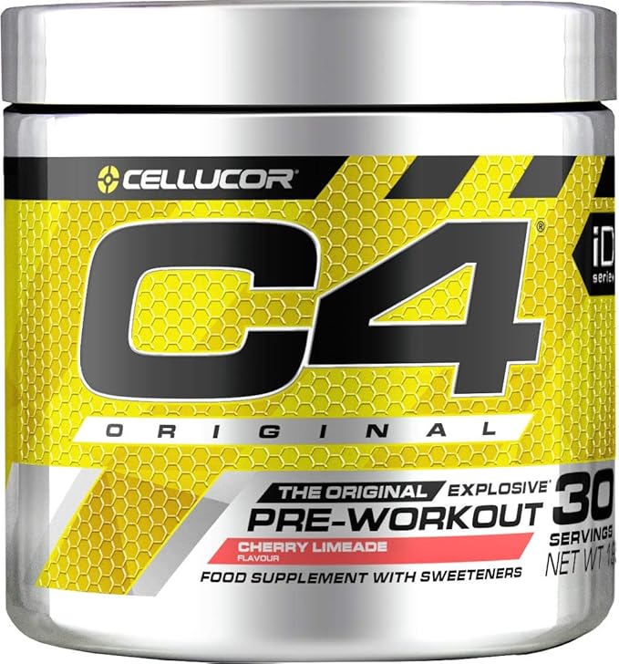 C4 Original Pre Workout Powder Cherry Limeade Sugar Free Preworkout
