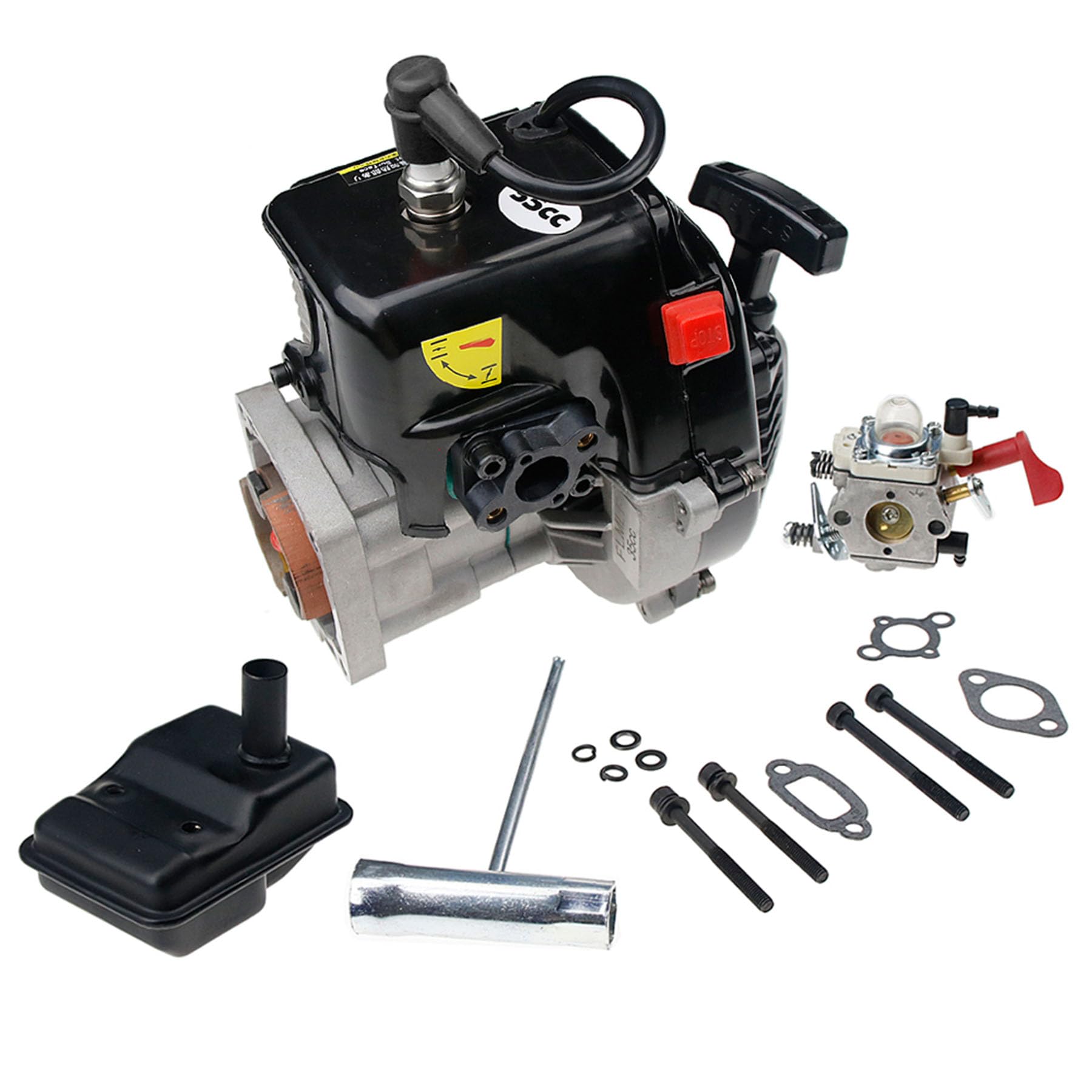 smTSRC 2-Stroke 35CC Engine Kit Fit For 1/5 HPI Rovan Kingmotor Baja Lois 5ive-T DBXL Redcat FG Car GoPed RC CAR PARTS