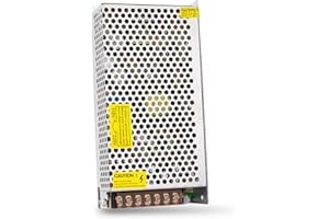 SCOOYUCK AC 110V/220V to DC 5V 20A 100W Universal Regulated Switching Power Supply, Power Supply Voltage Converter, LED Adapter Driver for CCTV, Radio, Camera, LED Strip Lights, 3D Printers and More