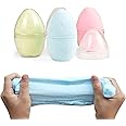 BOHS Evermold Floating Clay Egg Set - Softens After Playing in Water, Water Floating - Ideal for Easter Day Gifts & Party Favors,3pcs