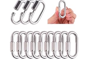 DELSWIN Heavy Duty Chain Link, Anti-Rust Quick Link Chain Connector