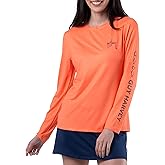 Guy Harvey Women's Core Solid Long Sleeve Sun Protection Top