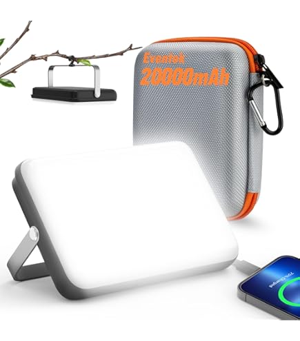 Lámpara LED Recargable 1000 Lúmenes - 4 Modos De Luz (6000mAh)
