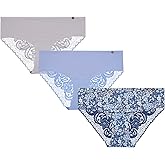 Lucky Brand Women's Underwear – Microfiber Lace Hipster Briefs (3 Pack)