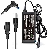45W Laptop Charger for HP Laptop Computer,19.5V 2.31A Smart Blue Tip Power Adapter for HP Pavilion x360,Envy 11 13 15,EliteBook 840 G3 G5,Chromebook,Spectre,Stream 11 13 14 ProBook Notebook AC Adapter