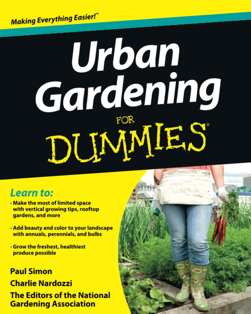 Urban Gardening For Dummies Amazon Co Uk National Gardening Association 9781118340356 Books