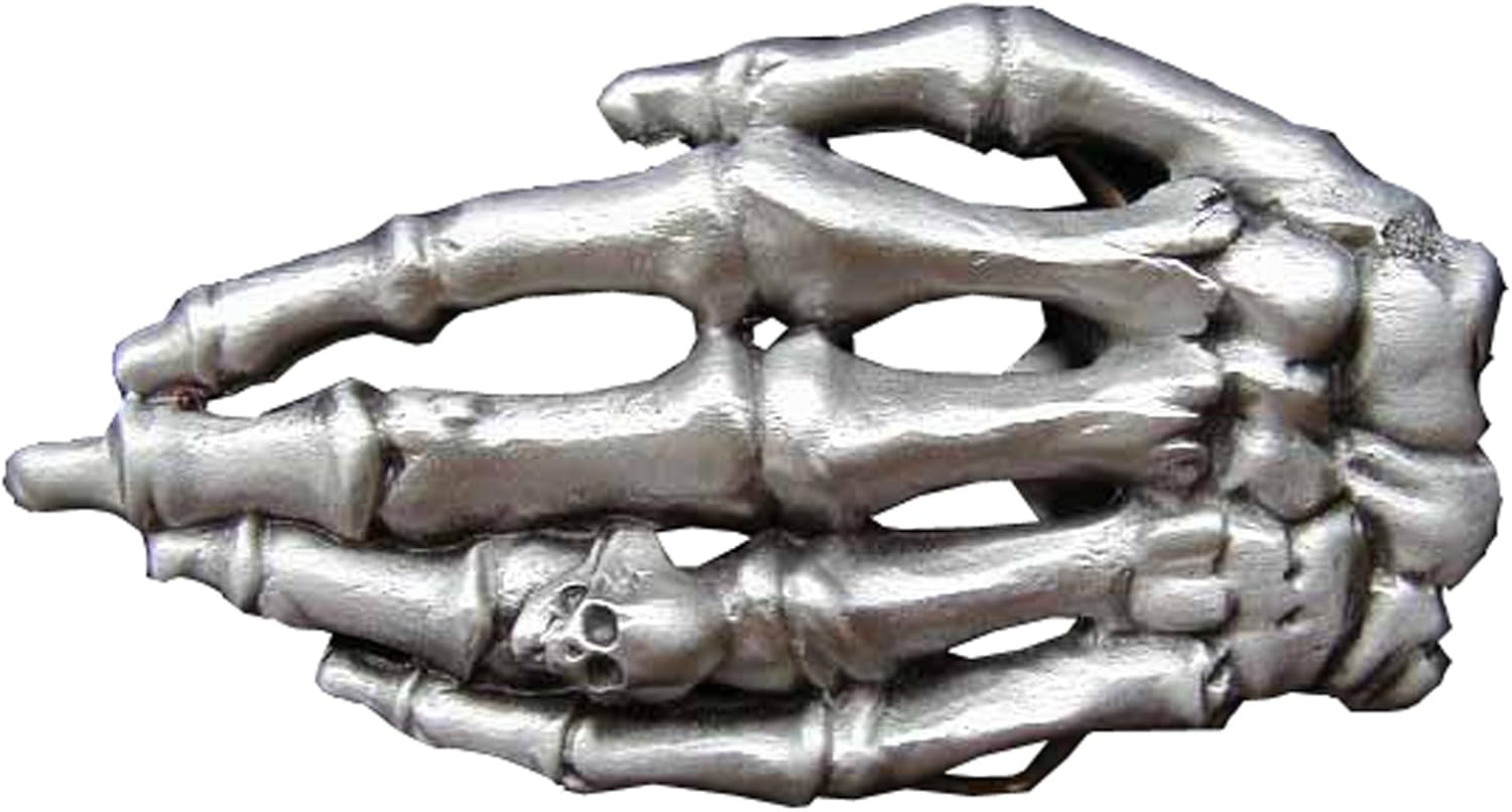 Skeletal Hand Novelty Belt Buckle Clothing