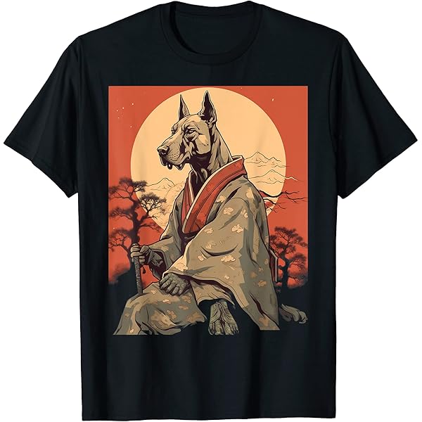 Amazon.com: Vintage Japanese Samurai Chihuahua dog T-Shirt