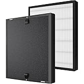 HAP602 Replacement Filter Compatible with ECOSELF HAP602 HAP602WF Air Purifier, 2 Pack