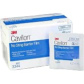 3M MCK33442100 - Barrier Film Cavilon 1.0 Ml Wipe, Sterile, Alcohol Free, No Sting