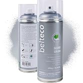 BELTECO Silver Paint Spray Crush Semi Gloss | Silver Spray Paint | Odorless, Eco-Friendly &amp; Vegan | Weather &amp; UV-Resistant | Fast-Drying &amp; High-Coverage | For All Substrates | In/Outdoor Use