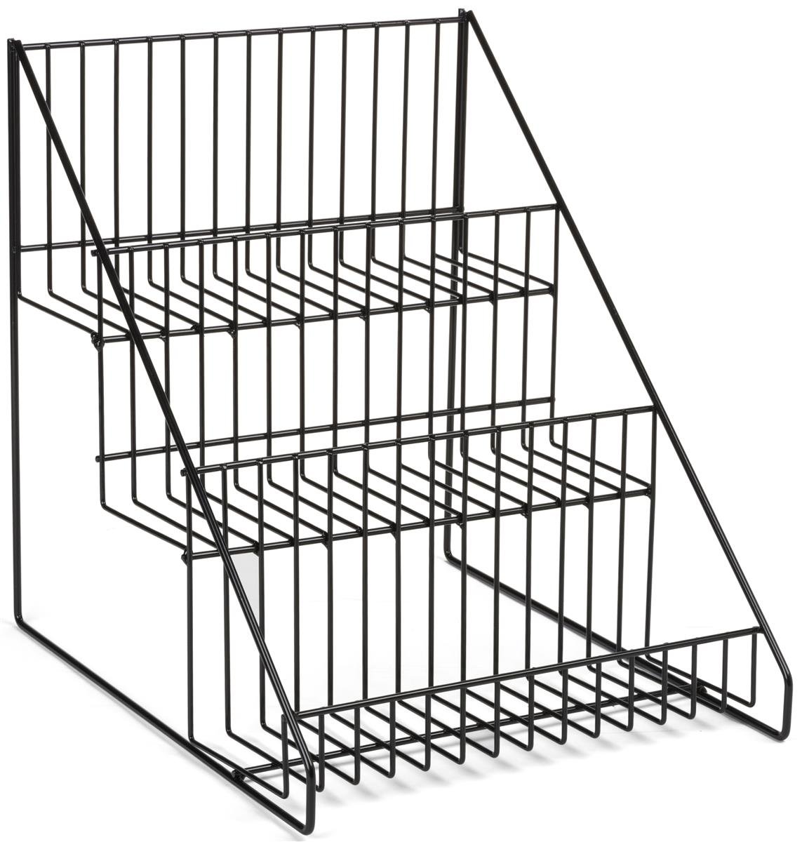 3 Tiers Set of 2 Wire Store Fixture Countertop Retail Display Rack