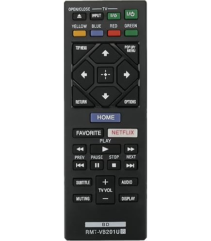 New RMT-B109A Remote Control Replacement fit for Sony DVD Player