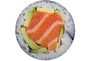 kerscton Sushi Blanket Giant Food Blankets Funny Soft Sushi Blankets Adult Size Flannel Gift for Teens Boys and Girls Suitable for Sofa Outdoor Living Room Indoor Bedroom 71 Inches