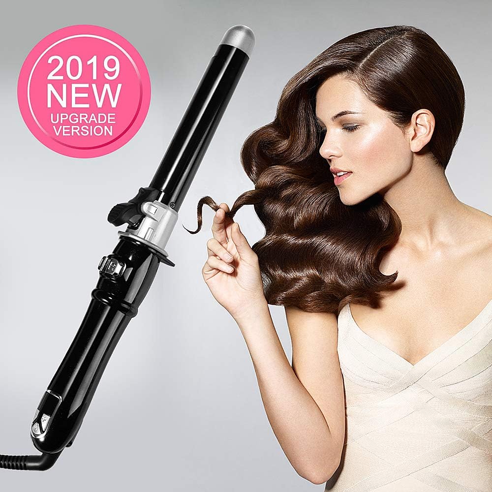 Ceramic Rotating Electric Curling iron, Automatic Curling Iron, Large Wave Roll Hairdresser