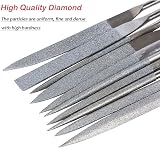 Bestgle 10PCS Diamond Needle File Set 100mm Mini Hand Files for Jewelry view 5