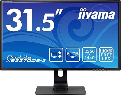 Amazon マウスコンピューター Iiyama Wqhd モニター ディスプレイ 31 5型 Xb3270qs B2 Ips方式 広視野角 非光沢 昇降 スィーベル 2560x1440 Dp Hdmi Dvi マウスコンピューター パソコン 周辺機器 通販