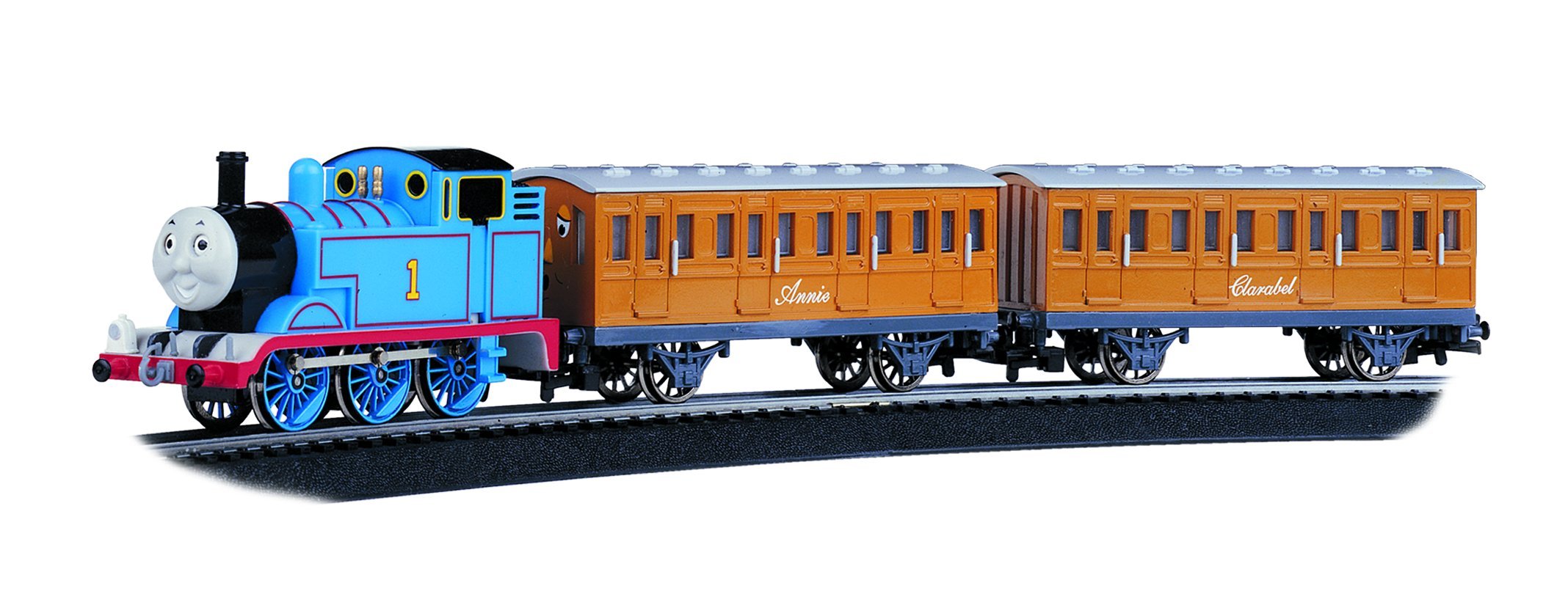 Bachmann Trains Thomas & Friends Thomas with Annie and Clarabel Ready