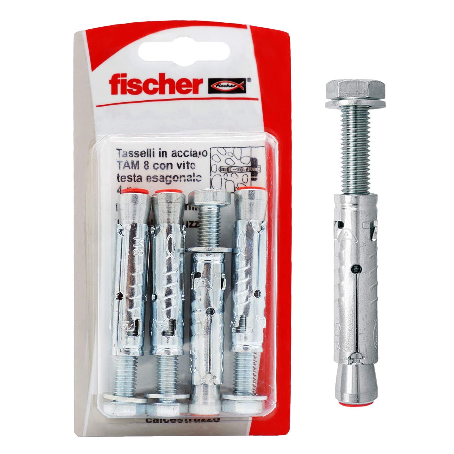 Fischer Wall Plugs tam-k Screw Te SelfService