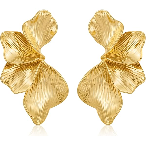 Flower Earrings For Women Floral Spring Jewelry For Pink Earrings