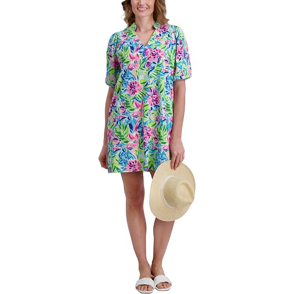 parker double flared sleeve dress PARKER Silk Double Flared Sleeve Mini Dress Olive Green Black Print $264 sz XS