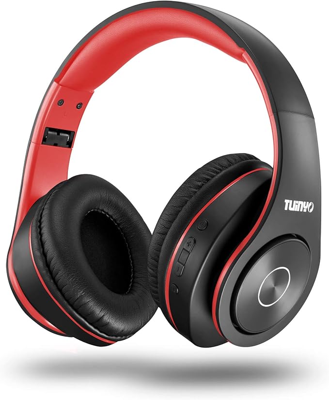 Bluetooth Headphones,Tuinyo Over Ear Stereo Wireless Headset 35H