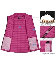 Little Donkey Andy Women's Puffer Vest, Lightweight