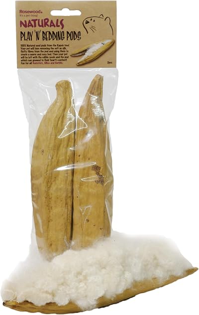 Rosewood Naturals Play n Bedding Pods Pack of 2 Clear