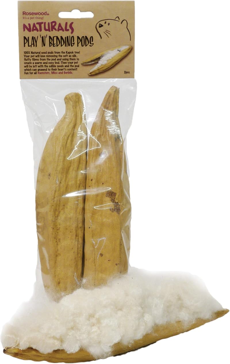 Rosewood Naturals Play n Bedding Pods Pack of 2 Clear