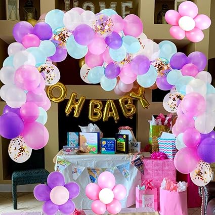 Amazon Com Sincika Balloons Arch Garland Kit 16ft 120 Pack White