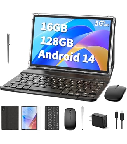 Relndoo 11\"タブレット Android 15、128GB Relndoo Android 15 タブレット 11 インチ、24GB (4+20 拡張