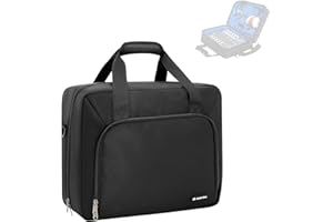 Audio Mixer Travel Bag Mixer Carrying Case Dj Accessories Equipment Bag,Large-Capacity DJ Controller Case for Music Equipment