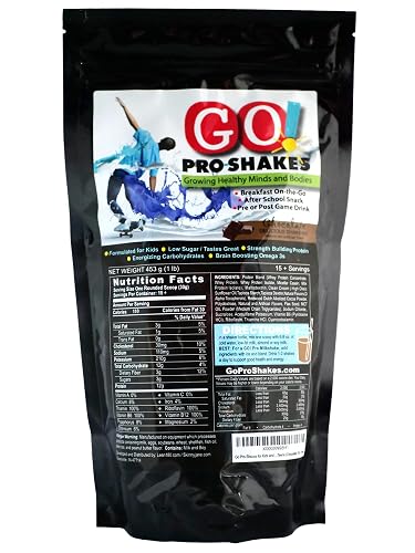 Icopro Shake GO Pro Shakes – Protein Powder Smoothie for Kids and Teens – Healthy ...