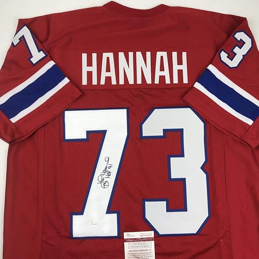 john hannah jersey