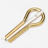 Silver Jaw Harp &ndash; Simple Mouth Harp Instrument for Beginners, Portable Jew&rsquo;s Harp for Music Enthusiasts, Traditional Folk Instrument by Suttaya
